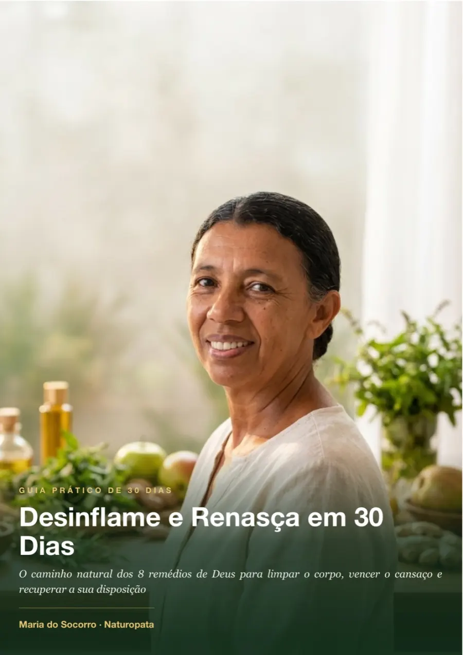 Capa do guia Desinflame e Renasça em 30 Dias